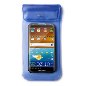 아쿠아톡 스마트폰 터치 방수팩 싱글 blue